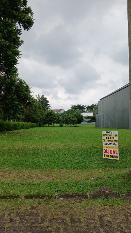 Dijual Tanah kavling di Teras Golf BSD City 