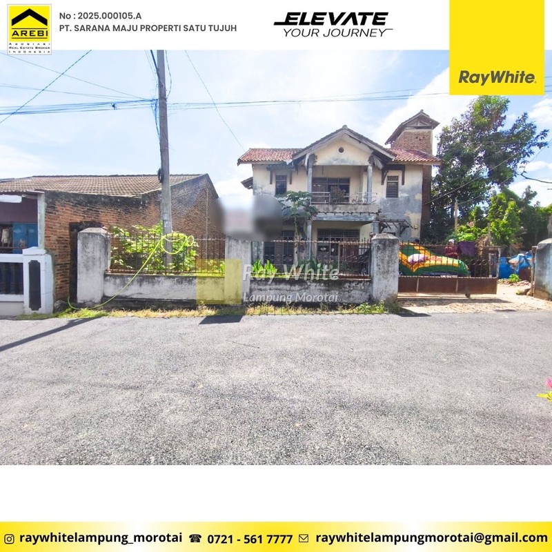 Tanah bonus bangunan dekat akses bypass sukarame