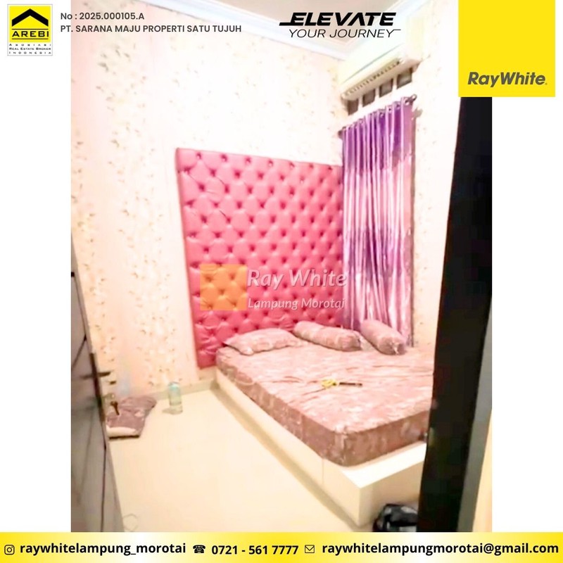 Disewakan rumah siap huni onegate di kemiling