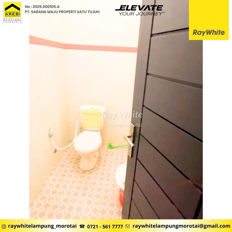 Disewakan rumah siap huni onegate di kemiling