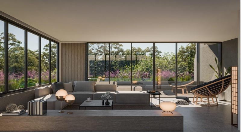 Rumah Baru Mewah dengan style Modern-Tropical di Lebak Bulus