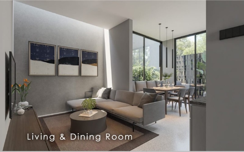 Rumah Baru Mewah dengan style Modern-Tropical di M. Kahfi 1, Jagakarsa