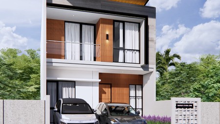 Rumah new 2lt Baruk Nirwana Selangkah ke MERR Main road cluster