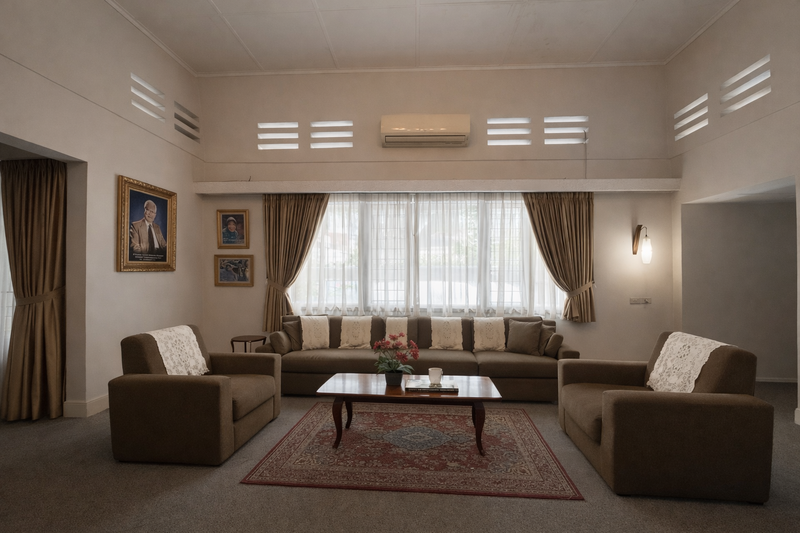 DIJUAL RUMAH ART DECO 1930-AN DI MENTENG - AUTHENTIC HERITAGE, HOOK, LAHAN 720 m²