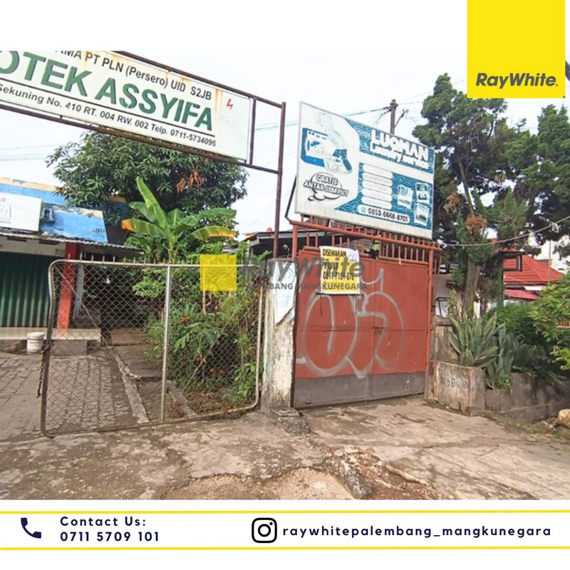 Disewakan Kios di Jl. Puncak Sekuning Kel. 24 Ilir D. I Kec. Ilir Bar. I, Kota Palembang