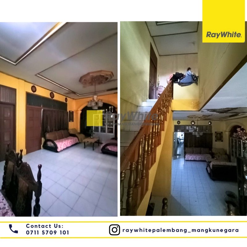 Dijual 2 Unit Rumah di Jl. Hang Tuah Kel. Talang Semut Kec. Bukit Kecil, Kota Palembang