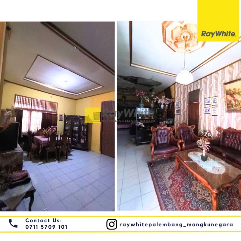 Dijual 2 Unit Rumah di Jl. Hang Tuah Kel. Talang Semut Kec. Bukit Kecil, Kota Palembang