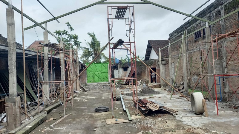 Disewakan Gudang Luas 750 Meter Persegi di Jl. Imogiri Timur KM 8,5 Lokasi Strategis & Akses Mudah, Wonokromo Pleret, Bantul