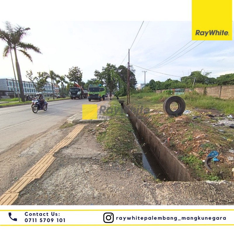 Disewakan Tanah di Jl. Soekarno Hatta Kel. Talang Klp. Kec. Alang-Alang Lebar, Kota Palembang