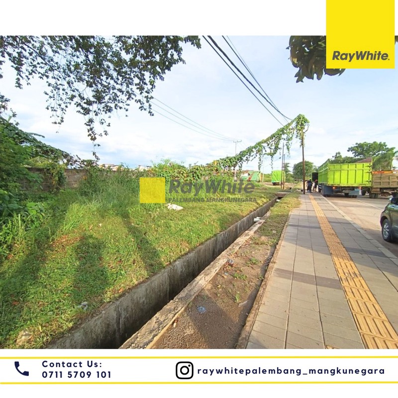 Disewakan Tanah di Jl. Soekarno Hatta Kel. Talang Klp. Kec. Alang-Alang Lebar, Kota Palembang