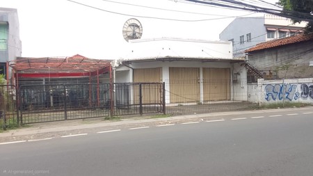 Bangunan Komersial Lahan Tanah 790 m2, Lokasi Ramai Usaha, Di Jalan Raya Bogor, Kramat Jati, Dijual Dibawah NJOP