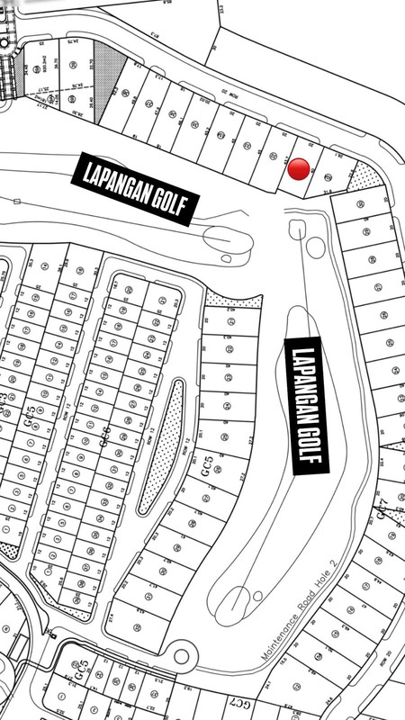 Dijual tanah kavling golf Citraland Surabaya barat