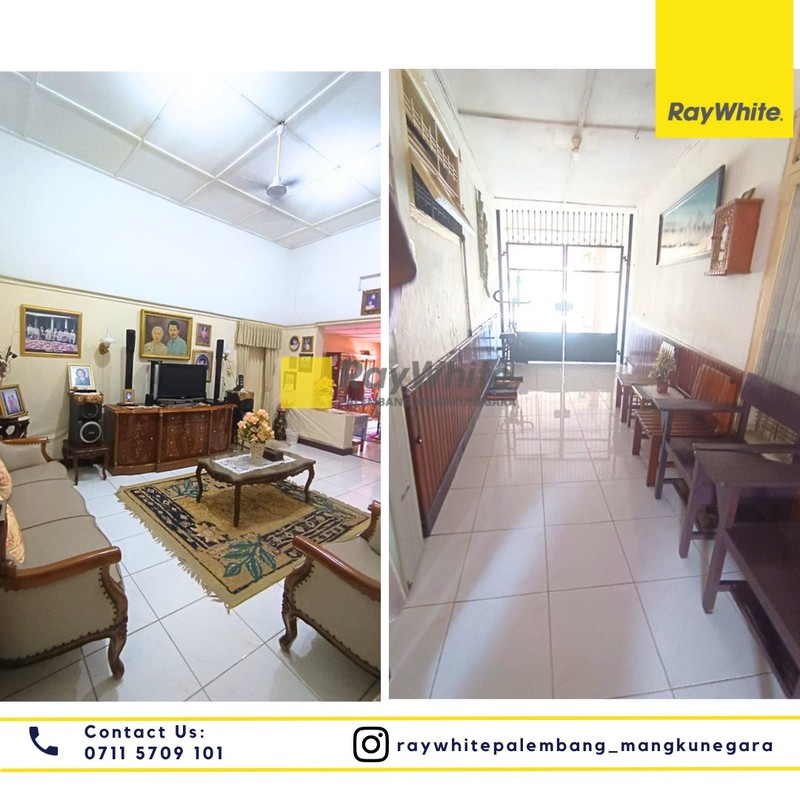 Dijual Rumah di Jl. Hang Tuah Kel. Talang Semut Kec. Bukit Kecil, Kota Palembang