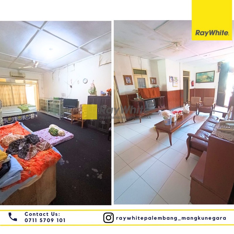 Dijual Rumah di Jl. Hang Tuah Kel. Talang Semut Kec. Bukit Kecil, Kota Palembang