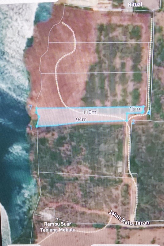 Land Freehold Cliff Front Suluban Bali