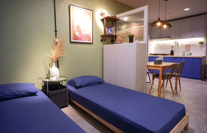 DISEWAKAN APARTEMEN PRAXIS TYPE 1 BEDROOM DELUXE 59 m2 SURABAYA PUSAT