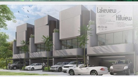 Rumah Baru Mewah dengan style Modern-Tropical di Andara