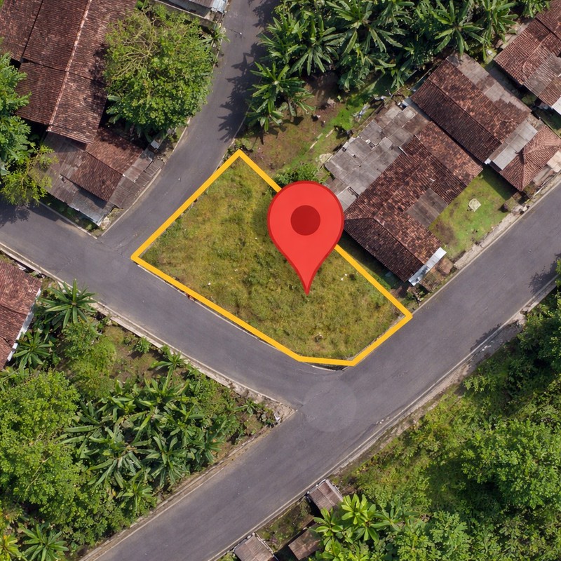 Tanah Pekarangan Strategis Dekat Akses Tol, di Sumberayu Moyudan Sleman