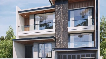 Dijual Rumah Baru Mewah Rafles Garden Citraland Surabaya