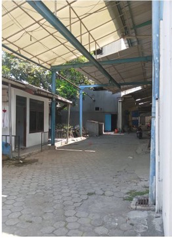 Dijual cepat pabrik tanah dan bangunan di brigjen katamso surabaya