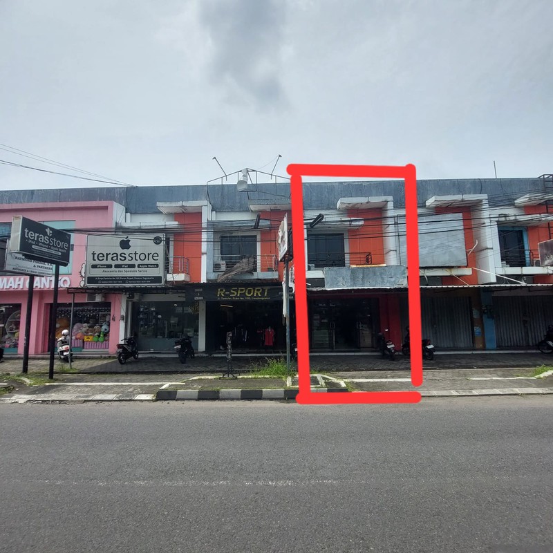 Dijual Ruko 2 Lantai Lokasi Strategis di Area Condong Catur - Depok Sleman 