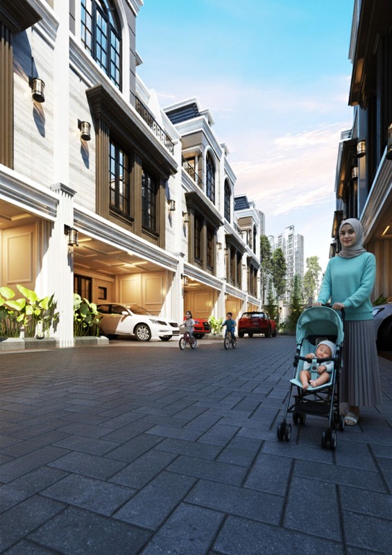 Cilandak Rumah Brand New 3 Lantai Dekat ke Citos