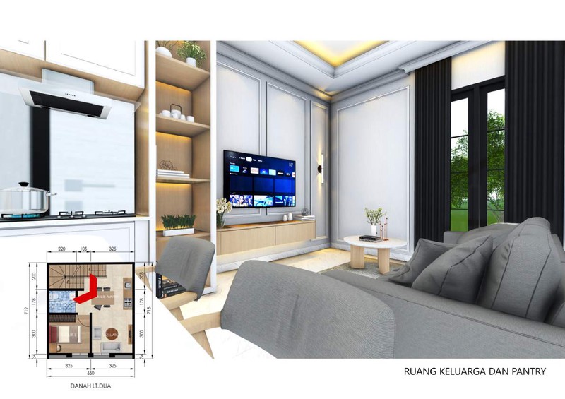 Cilandak Rumah Brand New 3 Lantai Dekat ke Citos