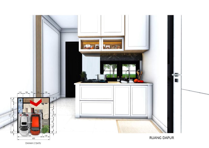 Cilandak Rumah Brand New 3 Lantai Dekat ke Citos