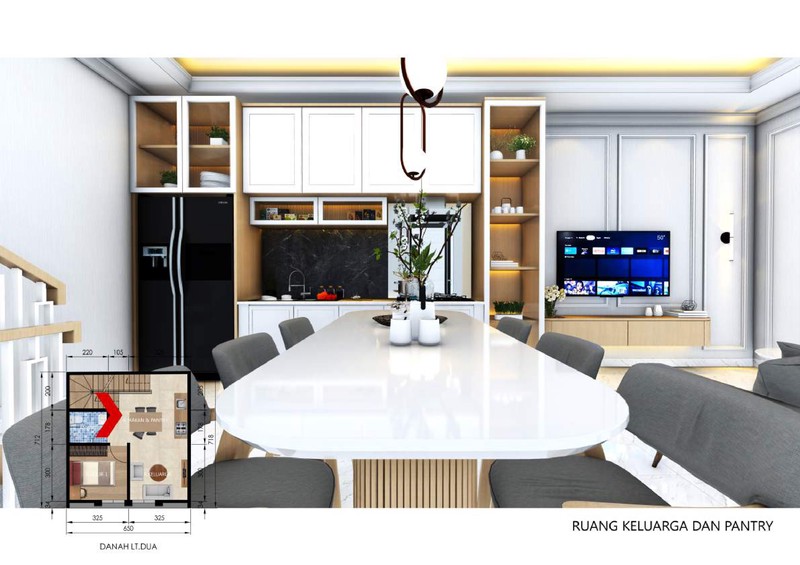 Cilandak Rumah Brand New 3 Lantai Dekat ke Citos