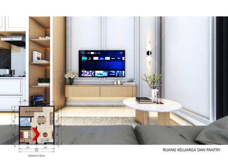 Cilandak Rumah Brand New 3 Lantai Dekat ke Citos