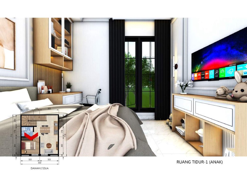 Cilandak Rumah Brand New 3 Lantai Dekat ke Citos