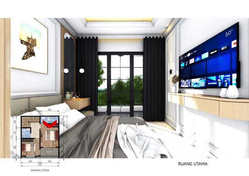 Cilandak Rumah Brand New 3 Lantai Dekat ke Citos