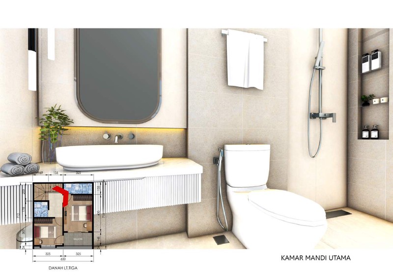 Cilandak Rumah Brand New 3 Lantai Dekat ke Citos