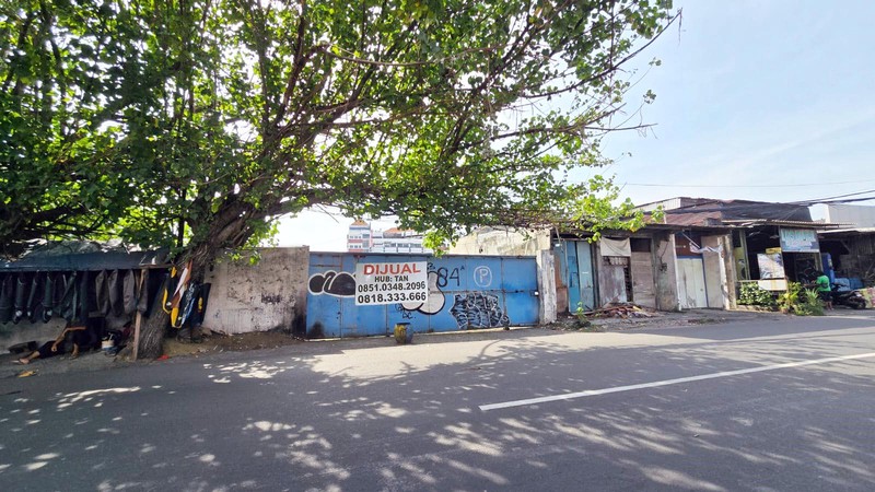 Tanah Komersil Luas 1700 m2, Strategis Nol Jalan, Sudah SHM, SIAP BANGUN !!!