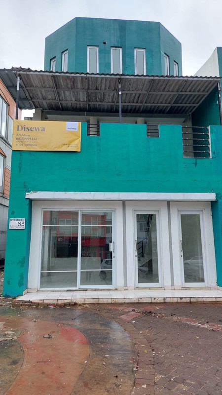 Ruko 3 lantai hook di Jungle Land Avenue, Sentul City, disewakan siap usaha cafe, restoran, kantor, strategis di tepi jalan utama