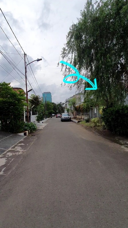 Kavling siap bangun di daerah hunian yang tenang di Pulomas Barat, 14x29m2; dekat ke berbagai fasilitas