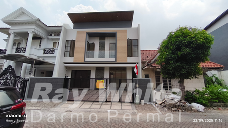 1861. Dijual Rumah Baru International Village Citraland Utama Surabaya Barat 