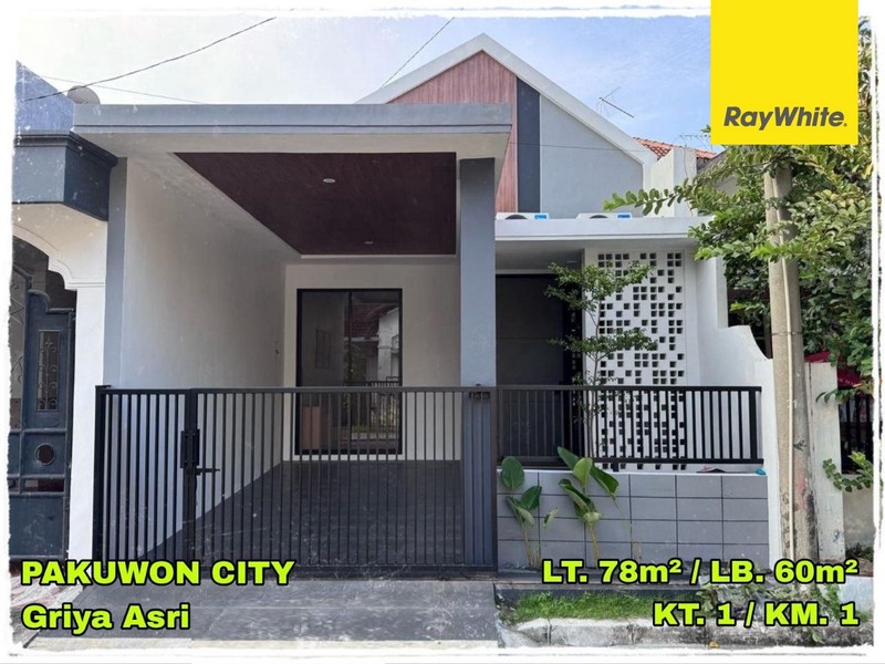 Dijual Rumah di Griya Asri Pakuwon City Surabaya