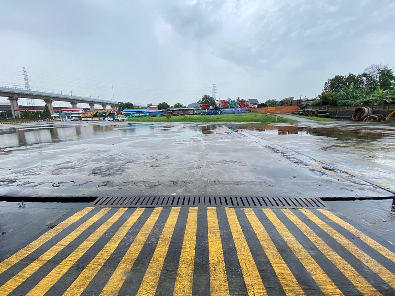 Bekasi tambun gudang pabrik luas 896 posisi langsung akses tol disewakan dikontrakan