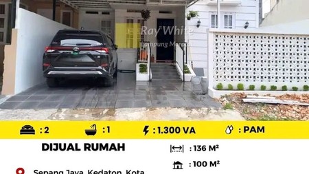 Dijual rumah yang berlokasi di Sepang jaya Kedaton Kota Bandar Lampung