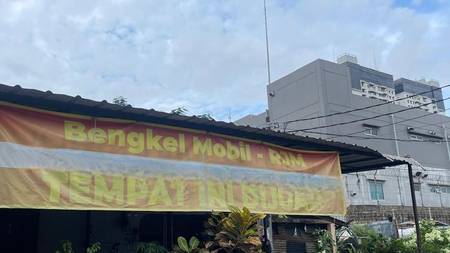 DIJUAL ex bengkel  Hitung harga Tanah di Lebak Bulus