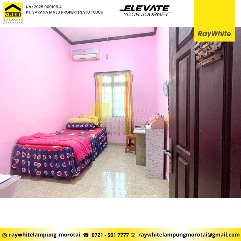 DIJUAL RUMAH YANG LUAS DI KORPRI JAYA SUKARAME KOTA BANDAR LAMPUNG