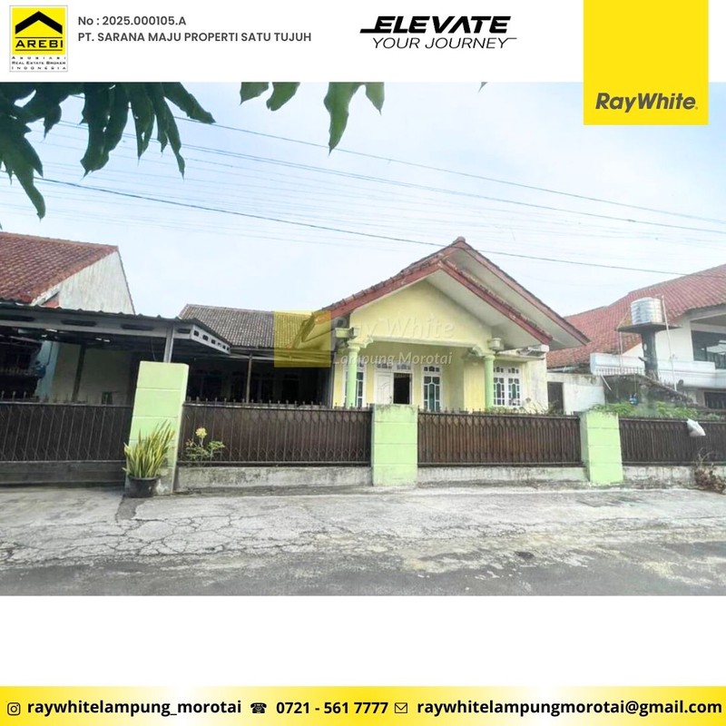 DIJUAL RUMAH YANG LUAS DI KORPRI JAYA SUKARAME KOTA BANDAR LAMPUNG