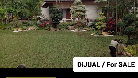 Dijual 2500 m2 Villa Puncak Prigren - Ledug - Pasuruan - Jawa Timur - Full Furnished - Mewah 2 Lantai - Taman Hijau Asri Luas - Udara Sejuk - Air Pegunungan GRATIS  - Surat HGB