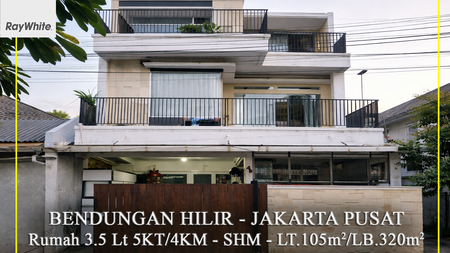 FOR SALE Rumah 3.5 Lantai Bendungan Hilir Jakarta Pusat