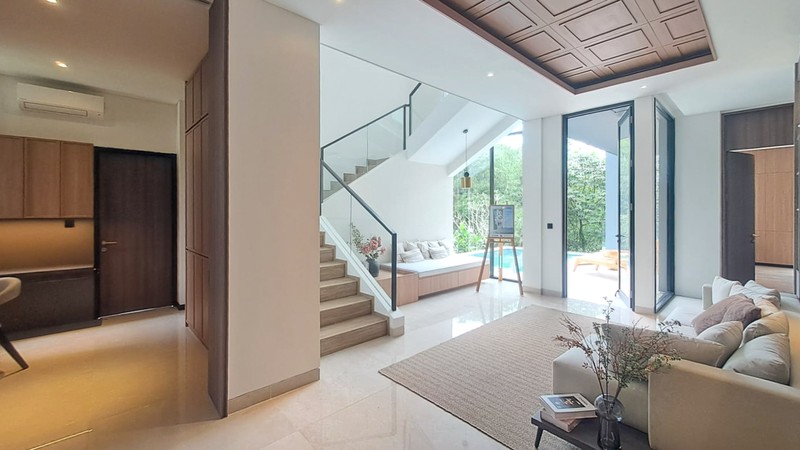 Rumah Mewah Asri di Rancamaya Bogor, akses ke Sentul City Puncak  