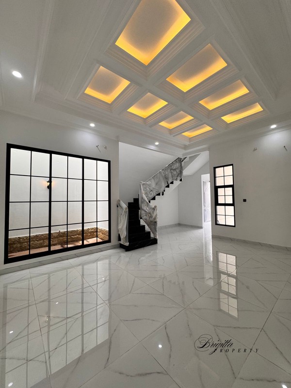 Dijual Rumah Baru Babatan Pantai - New Baru American Classic Modern Surabaya Timur Dekat Pakuwon City, Unair, Raya Kenjeran, Galaxy Mall