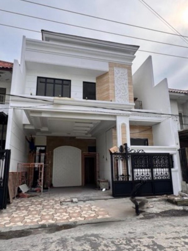 Dijual Rumah Baru Babatan Pantai - New Baru American Classic Modern Surabaya Timur Dekat Pakuwon City, Unair, Raya Kenjeran, Galaxy Mall