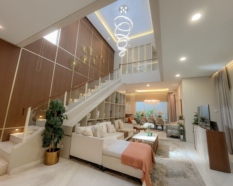 Rumah Full Furnished Dalam Cluster 2 Lantai Dengan Hunian Nyaman dan Asri Siap Huni @Serpong (SHM)