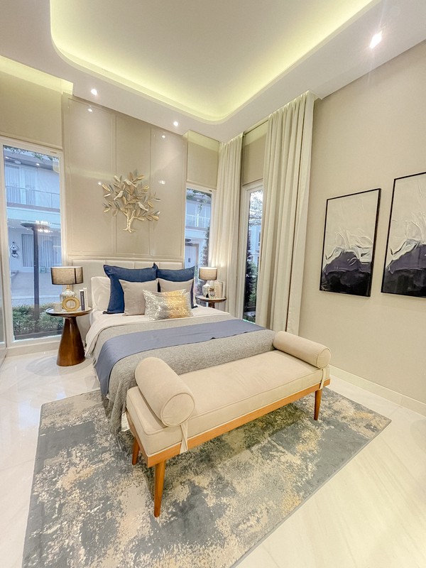 Rumah Full Furnished Dalam Cluster 2 Lantai Dengan Hunian Nyaman dan Asri Siap Huni @Serpong